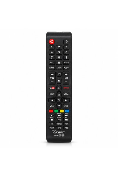 BURAQ جهاز تحكم عن بعد للتلفزيون الذكي من KMC مع أزرار Netflix وYouTube