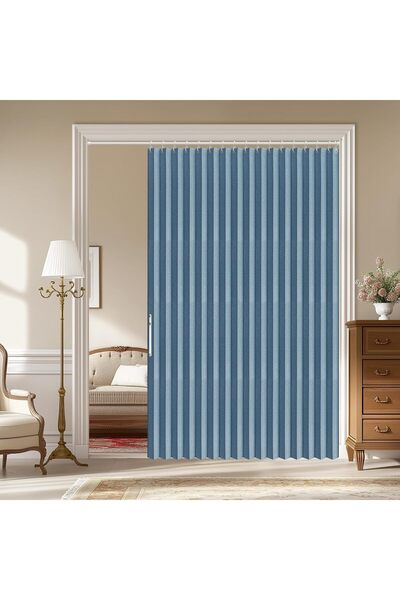 Generic 100% Blackout Accordion Door Closet Door Curtain Invisible Applicable...