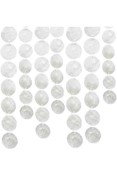 Generic Seashell Wind Chimes, 4 Pieces 3.09m Long with Durable Iron Connector...