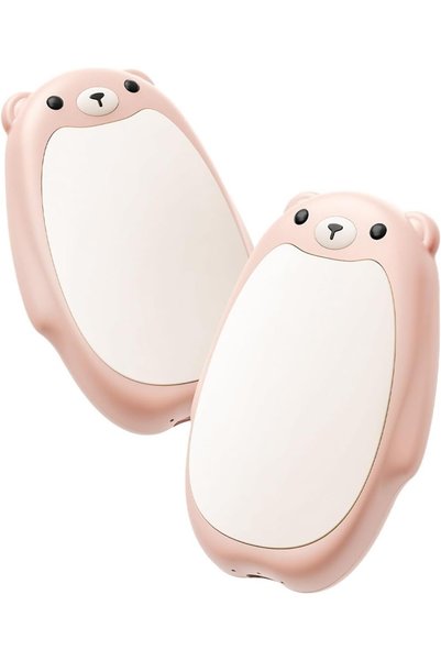 Generic 2 Pack Hand Warmers Rechargeable, Cute Electric Hand Warmer, 2 in 1 M...