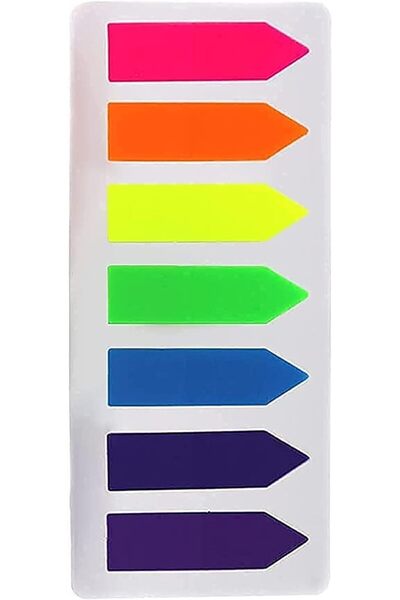 Generic 175 Pcs Arrow Page Markers, Post-It Sticky Notes Tab, Index Tab Flags...