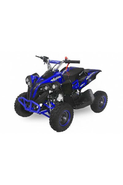 TEA Sports ATV Copii 50cc, Pornire Demaror, Roti de 6″ Albastru