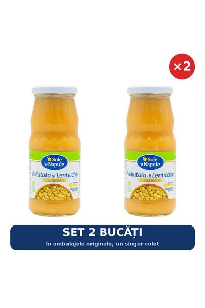 O Sole e Napule Set 2 x Cremă de linte ’O Sole ’e Napule, 350 g