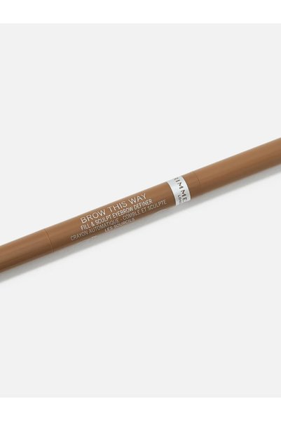 Rimmel Brow This Way Fill and Sculpt Eyebrow Definer - 001 - Blonde, 0.25G