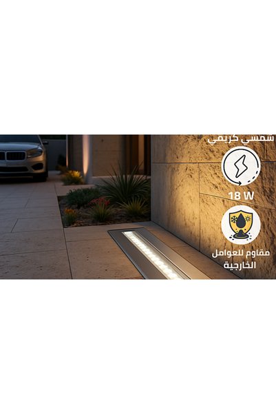 Generic Brand Floor Spotlight "Wosher Light" Submersible Buried Silver Color ...
