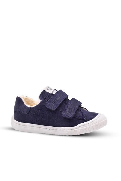 kids A more Pantofi unisex Pearl cu două benzi Velcro, interior căptușit cu b...