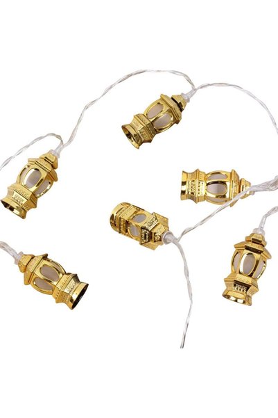 Generic LED Muslim Ramadan Lanterns String Lights Eid Light Decoration Fairy ...