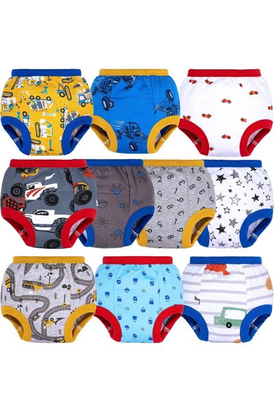 Generic Potty Training Underwear, 100% Cotton Absorbent Unisex Toddler Pee Pa...