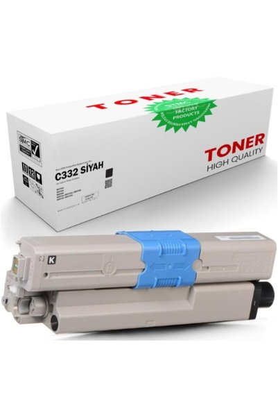 AKSOY OKİ Uyumlu C332 / MC363 MUADİL TONER siyah