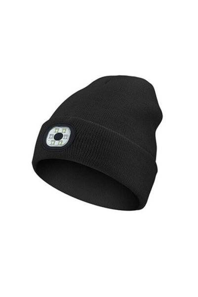 Jenuos Căciulă LED reîncărcabilă, JENUOS ® , cu 6 lumini LED frontale, cald, ...