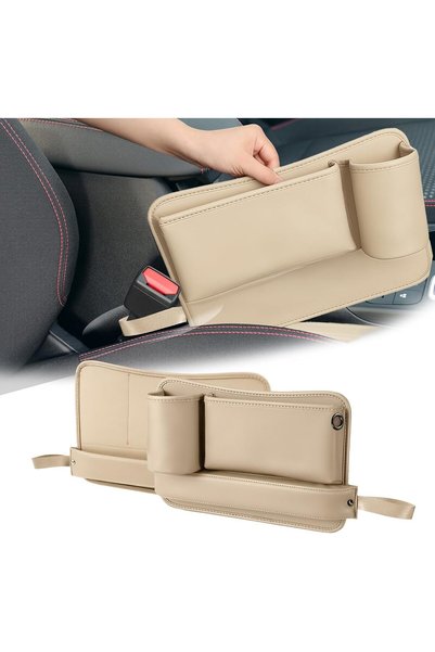 Generic Premium Car Seat Gap Filler and Organizer, Auto Console Side Storage ...