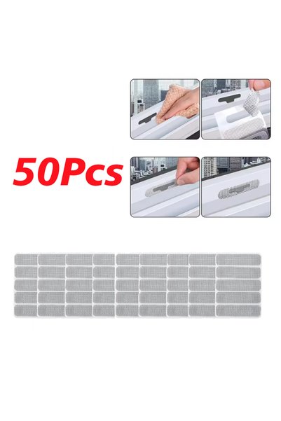 Choice 50 قطعة، ملصقات إصلاح شبك النوافذ المكسورة، 10/20/50 قطعة، شبك نافذة م...