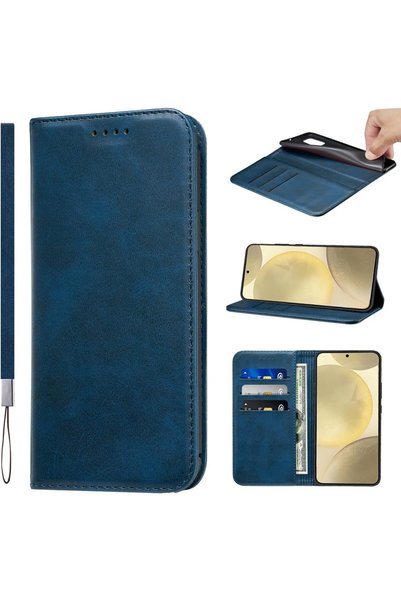 Generic cover for Samsung Galaxy S25 Plus Case PU Leather Wallet Case Card Ho...