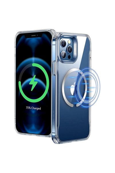 OEM Husă compatibilă cu iPhone 15 Pro, compatibilă MagSafe, husă magnetică di...