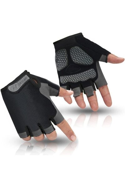Generic Cycling Gloves, Anti-Slip Shock-Absorbing Biking Gloves, Half Finger ...