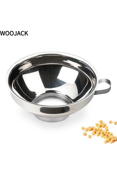 Choice WOOJACK Canning Funnel for Kitchen Use, Wide Mouth Funnel for Mason Ja...