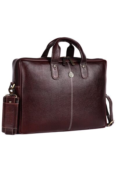 HAMMONDS FLYCATCHER Genuine Leather Office Bag for Men - Laptop Bag for Men -...