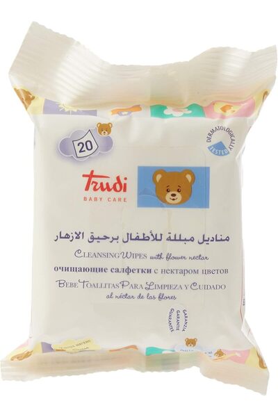 Generic CLEANSING WET WIPES 20PCS/PK