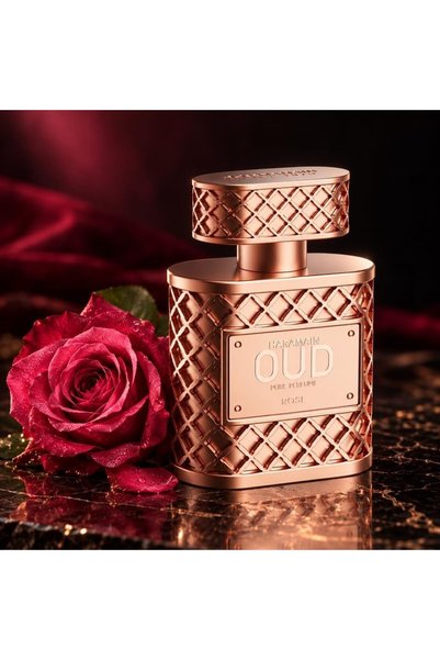 Al Haramain Oud Rose Pure Perfume Oil 30ml Unisex Attar/Damask Rose & Saffron...