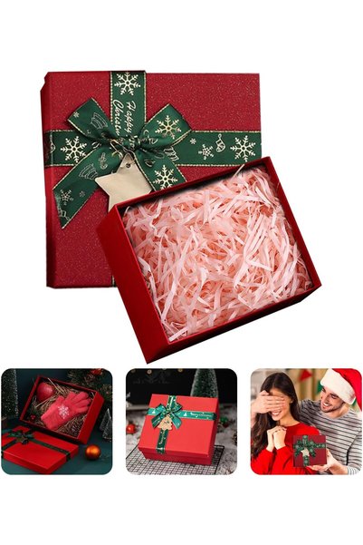 Generic Christmas Gift Box,20x18x8cm,Xmas Gift Boxes Sealed Decorative Boxes