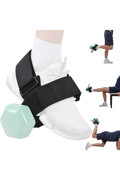 Generic Dumbbell Foot Attachment, Universal Ankle Weights Straps for Home Wor...