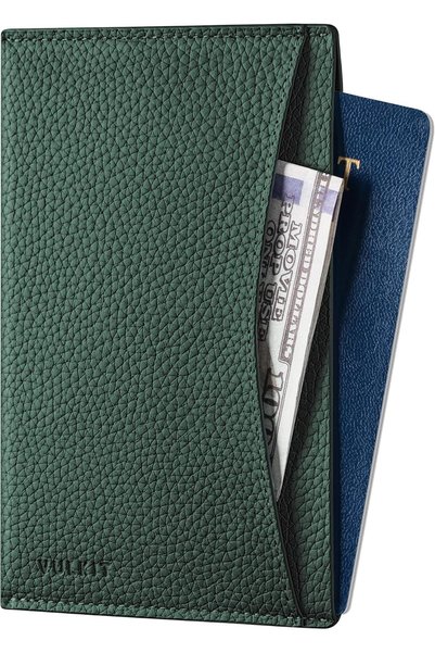 Generic Passport Cover Ultra Slim Design Leather Passport Sleeve RFID Blockin...
