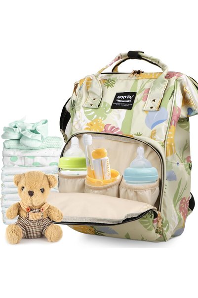Generic Diaper Bag Backpack,Waterproof Diaper Changing Totes,Multi-Function T...