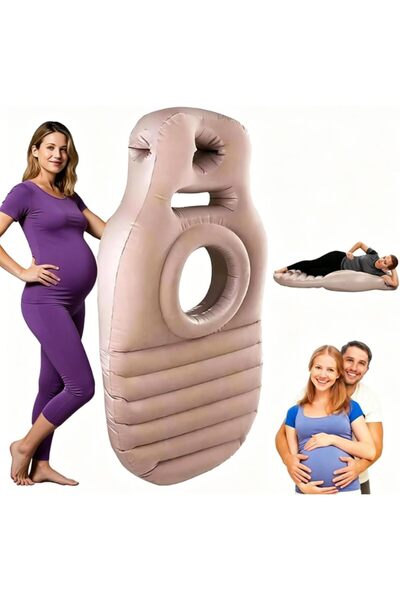 Generic Pregnancy Air Mattress, Prone Pillow, PVC Flocked Prone Belly Float, ...