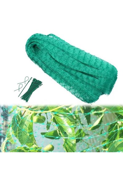 Generic Bird Netting,Green Garden Plants Cover Netting,Reusable Garden Mesh N...