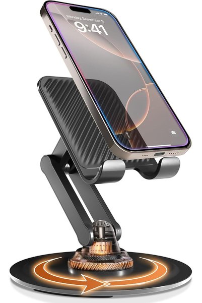 Generic 360° Stand - Adjustable Cell Phone Stand for Desk | 360° Click-Rotati...