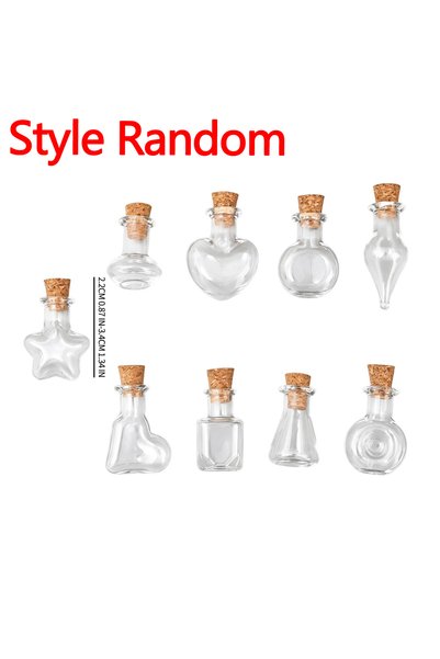 Choice 10PCS Random Mini Magic Bottle DIY Dollhouse Decorative Jars Model for...