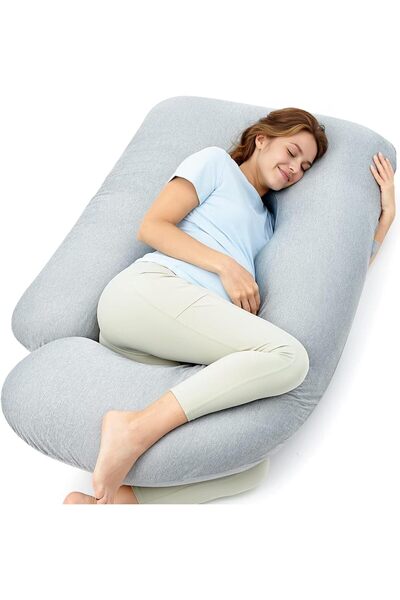 Generic Pregnancy Pillow for Sleeping - U Shaped Full Body Maternity Pillow