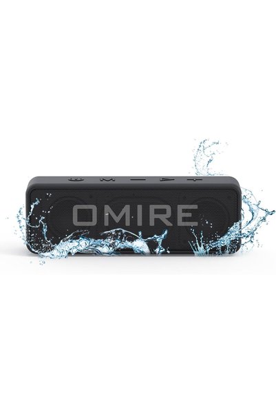 Generic مكبر صوت محمول بتقنية البلوتوث، قوة 30 واط، صوت ستيريو، مزود بمشغلات ...