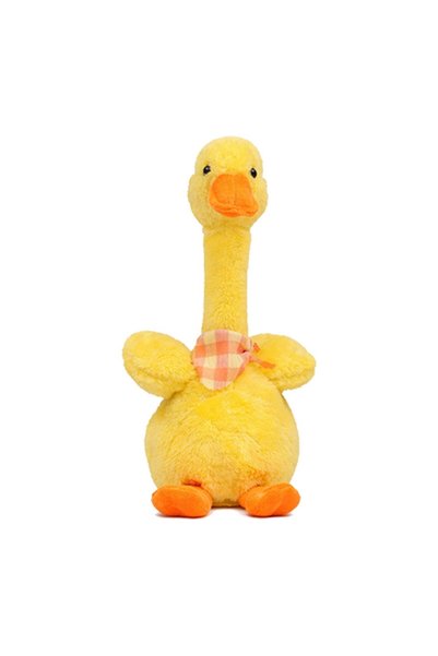 FONIX Jucărie interactivă DuckyTalky, Rață dansatoare cu funcție de repetare ...
