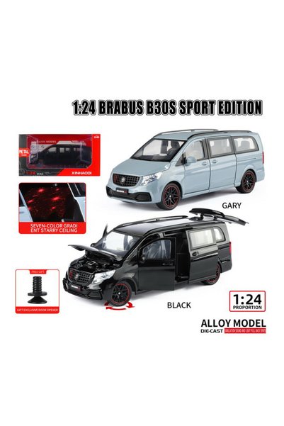 OEM Jucărie auto cu tragere înapoi, ușă laterală glisantă, capotă și hayon ca...