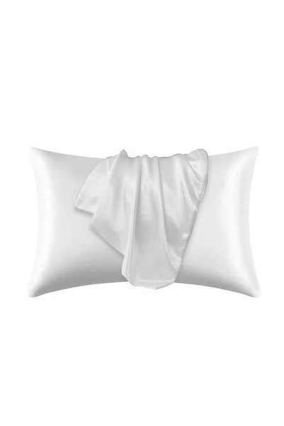 Choice 51x66cm(20x26in) 1Pcs White Pillowcase Silk Pillow Cover Silky Satin H...