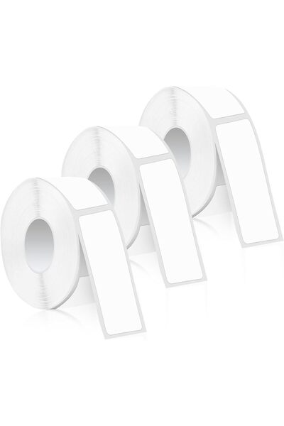 Generic 3 لفات من أشرطة صانع الملصقات لجهاز Phomemo D30، شريط لاصق ذاتي اللصق...