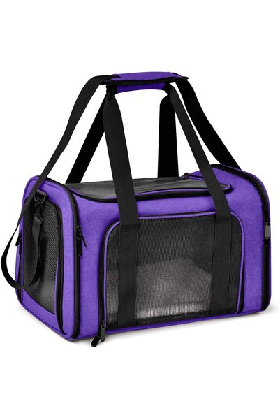 Generic Pet Carrier for Small Medium Cats Dogs Puppies up to 15 Lbs, Airline ...