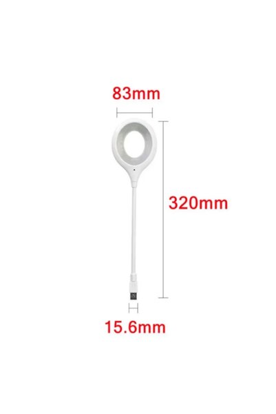Choice مصباح محمول بقابس USB مباشر، إضاءة بيضاء، 18 مصباح LED، مصباح للكمبيوت...
