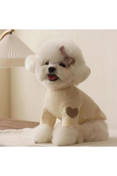 Choice M white Love Winter Warm Pet Dog Clothes Base Shirt Cute Love Bear Ted...