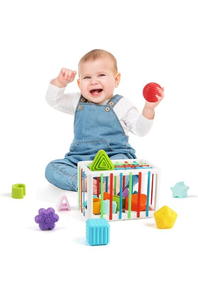 Generic Montessori Sorting Game Cube Educational Toy Children from 1 2 3 Year...