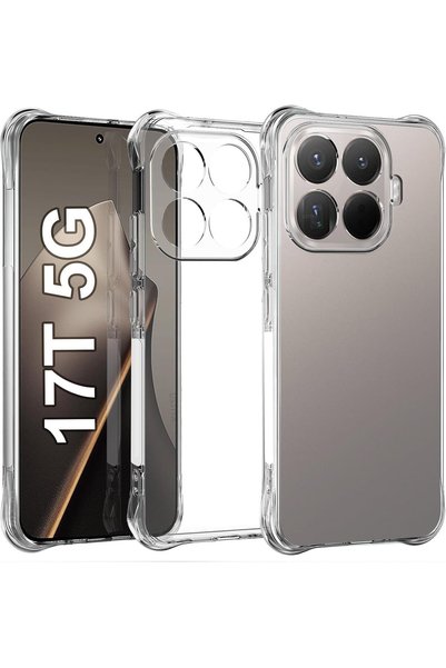 bestcase Husă anti-șoc pentru Xiaomi 17T, colțuri întărite, transparentă