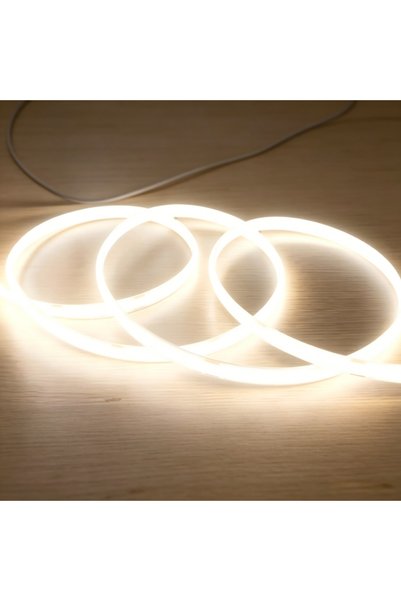 Choice شريط إضاءة LED بطول 2 متر، لون أبيض طبيعي، مزود بقابس USB، 1-5 متر، 5 ...