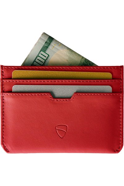 Generic MOORGATE Slim Top-Grain Leather Holder, RFID Wallet