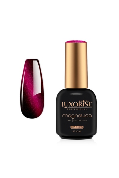 LUXORISE MAGNETICA Semi-Permanent Nail Polish - Magnetic Pink, Barbie Glam 10ml