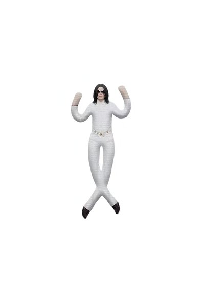 Choice White MJ Michael Jackson Decorative Dolls Flexible Abstract Rat Jerky ...