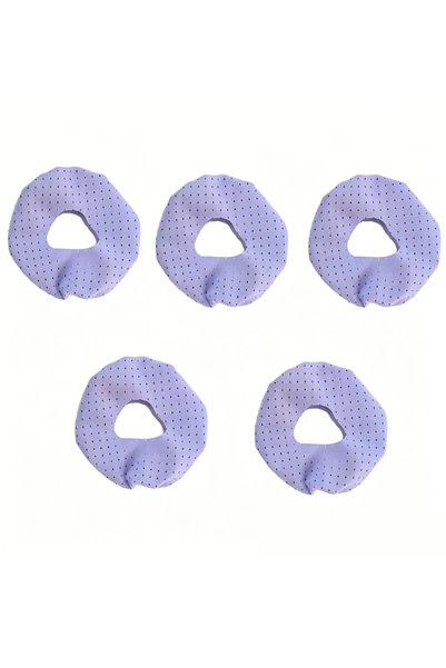 Choice purple 5pcs CPAP Nasal Mask Liner Cooling Breathable Fabric Pad Fit N2...