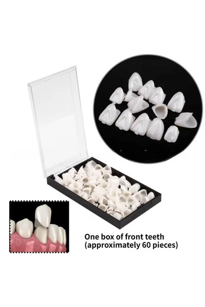 Choice front teeth New 60/90Pcs/Box for Oral Care(Front Teeth Back Teeth)Porc...