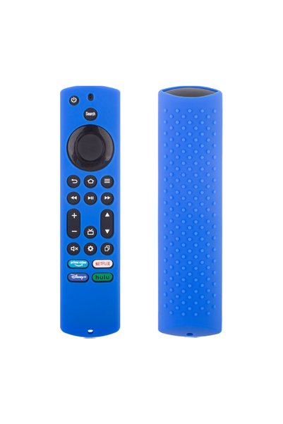 Choice حافظة جهاز التحكم عن بعد من السيليكون باللون الأزرق لجهاز Fire TV Stic...