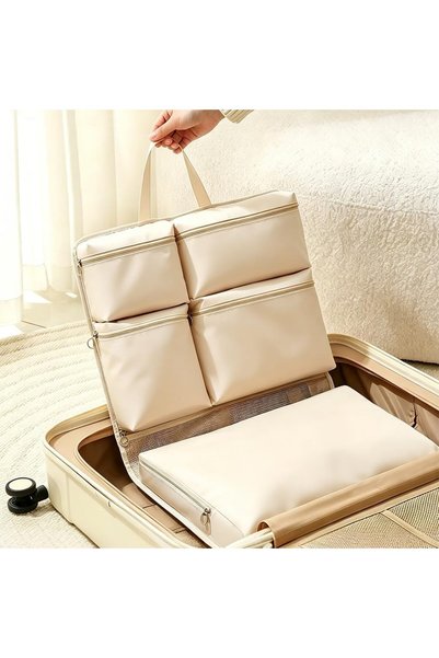 Generic 6-in-1 Packing Cubes Set, Hanging Travel Luggage Organizer with Compr...